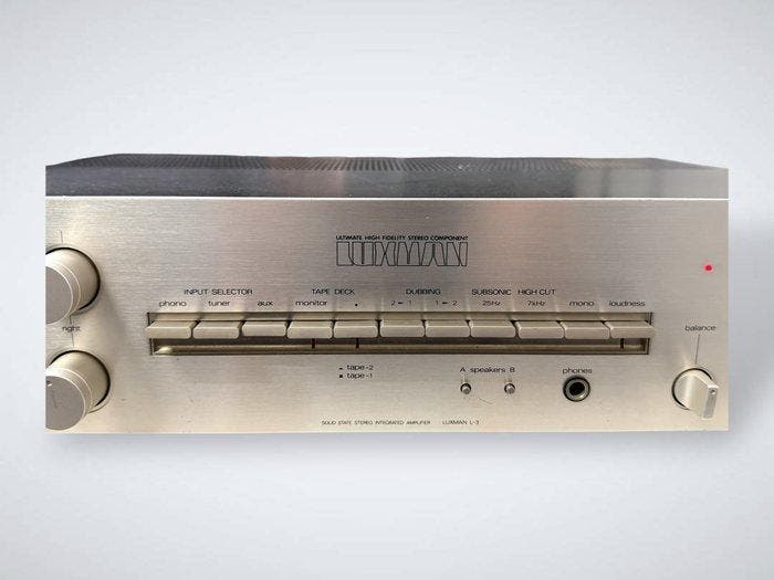Luxman - L-3 Solid state versterker, TV, Hi-fi & Vidéo, Radios