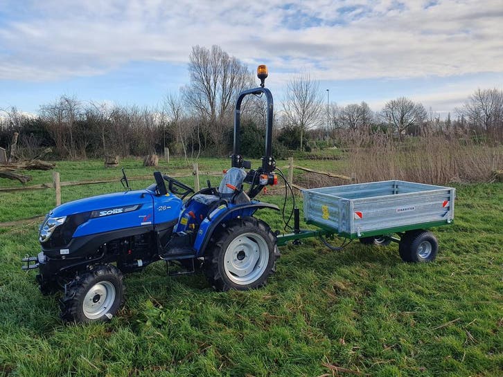 Kraffter Kipper 1t 1-asser, Zakelijke goederen, Landbouw | Werktuigen