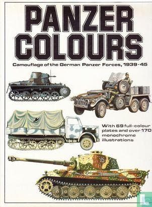 Culver, Bruce - Panzer Colours - 1976, Livres, Guerre & Militaire, Verzenden