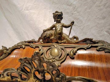 Magnífico cofre Joyero - Napoleón III (sg XIX) - Boîte à
