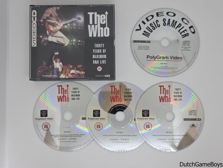 Philips CDI - CDi Music - The Who - Thirty Years Of Maximum, Games en Spelcomputers, Games | Overige, Gebruikt, Verzenden
