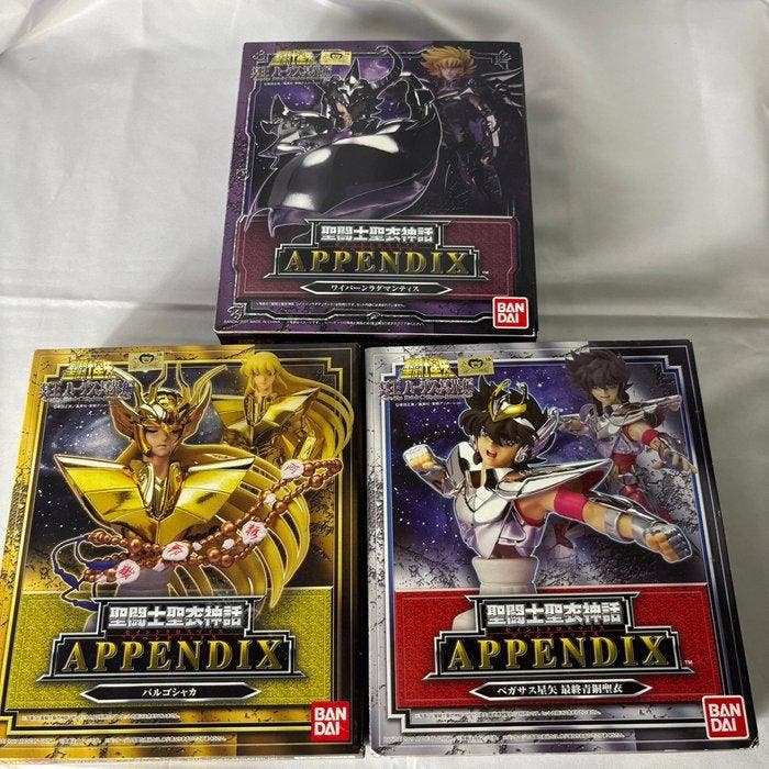 Bandai - Speelgoed modelkit Lot of 3 Bandai Saint Cloth Myth, Antiek en Kunst, Antiek | Overige Antiek