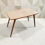 Salontafel - Beuken, Plastic - Vintage koffietafel