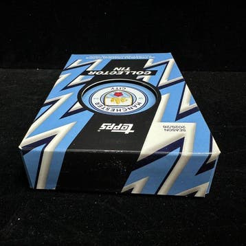2025/26 Topps Manchester City Collector Tin Originele, Nieuw