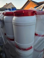 NIEUWE Curtec tonnen van 20 L met schroefdeksel ( Vaten ), Tuin en Terras, Regentonnen, Minder dan 75 liter, Ophalen, Nieuw, Kunststof