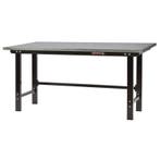 Werkbank zwart 200 cm met zinken werkblad - open model -, Ophalen of Verzenden, Nieuw