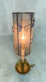 Tafellamp - Zeldzame Glas Lamp - 45 cm - No Reserve -