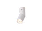Veiling - 6x GU10 Opbouwspot Armatuur cilinder zand wit draa, Nieuw