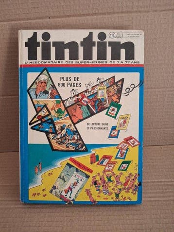 Tintin (magazine) - 4 Recueils - 4 Album - EO - 1972/1974