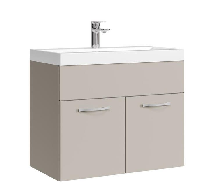Badkamermeubel Montreal 01 60 x 35 cm Beige Badmeubel, Maison & Meubles, Salle de bain | Meubles de Salle de bain, Envoi