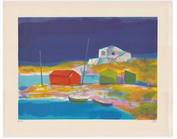 Miguel Ibarz (1920-1987) - Where the sound of the sea falls