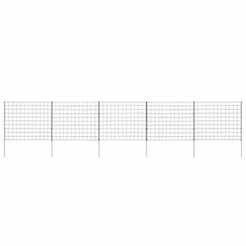vidaXL Schuttingset 77,5x64 cm groen, Tuin en Terras, Verzenden, Nieuw