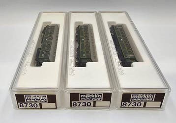Märklin Z - 8730 - Modeltrein personenwagonset (3) - Ccü, Nieuw