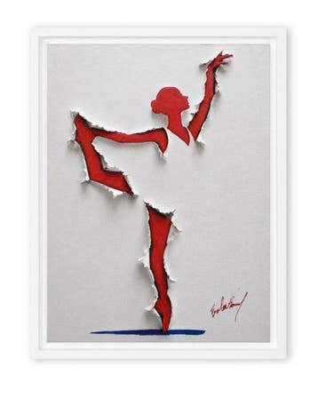 Henry Escobar - Danse ( Impression giclée Fine Art encadrée)