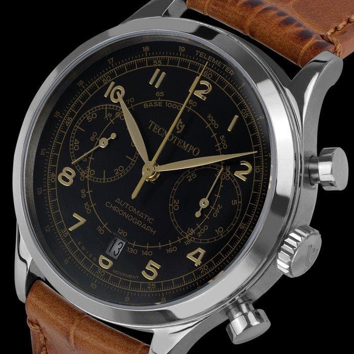 Tecnotempo - Automatic Chronograph - TelemetriX - Swiss, Handtassen en Accessoires, Horloges | Heren