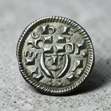 . Hongarije Medieval King Béla II The Blind (1131–1141)., Postzegels en Munten