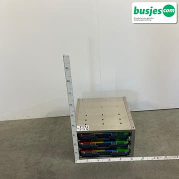Aluca bedrijfswageninrichting 520x520x350mm (3176), Verzenden