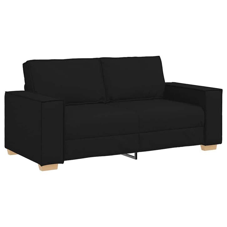 2-zitsbank Zwart 140cm | Retour deal | -35% (tweezit), Huis en Inrichting, Zetels | Zetels, 150 tot 200 cm, 75 tot 100 cm, Rechte bank