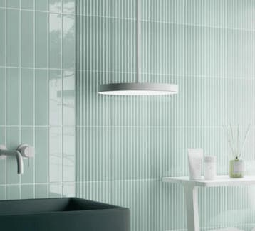 Wandtegel Turquoise 5x20cm (Muurtegels, Afbouwmaterialen), Nieuw, 20 tot 40 cm, 10 m² of meer, Wandtegels