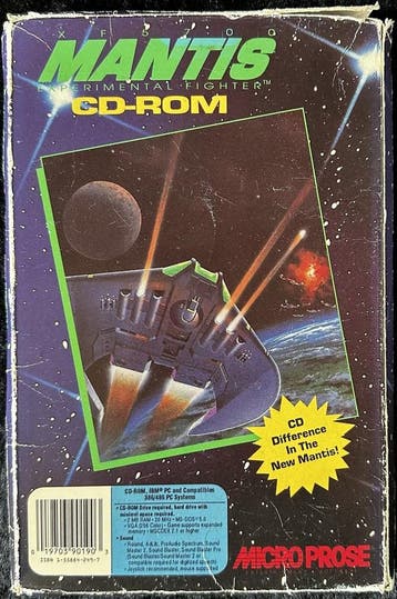 XF5700 Mantis Experimental Fighter PC Game Small Box, Verzenden, Nieuw