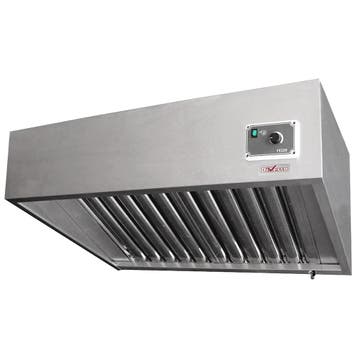 Afzuigkap | Schuin Model | Incl. Motor | 1500m³/u |, Verzenden