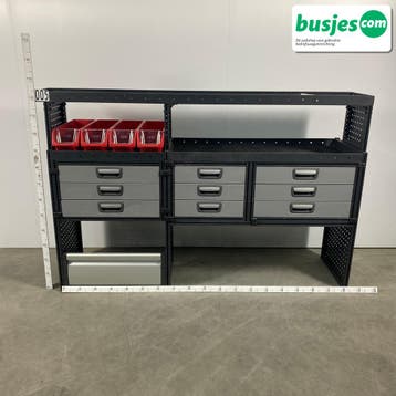 Modul bedrijfswagen inrichting 1945x485x1250mm (3005), Verzenden