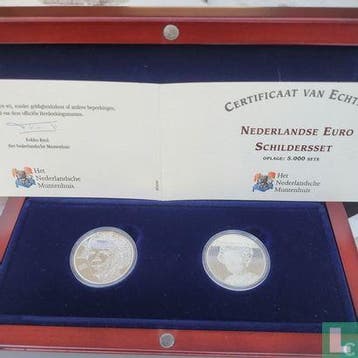 Nederland combinatie set 2006 (PROOF) Van Gogh en Rembra..., Postzegels en Munten, Verzenden, Overige waardes, Setje, Goud