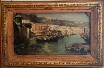 Eugenio Scorzelli (1890-1958) - Marina di Napoli
