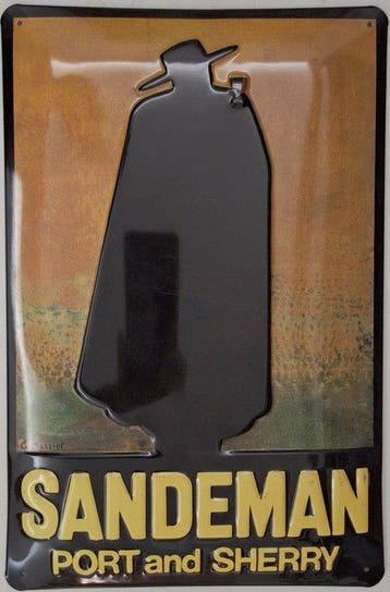 Robertsons - Targa silhouet van Don Sandeman Port en Sherry