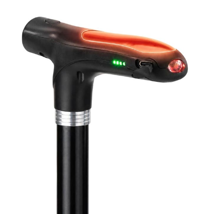 MultiMotion wandelstok met verwarmd handvat en ledlampje, Diversen, Verpleegmiddelen, Ophalen of Verzenden