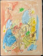 Henry Front (1940–2019) - Abstraction Lyrique - Hommage à