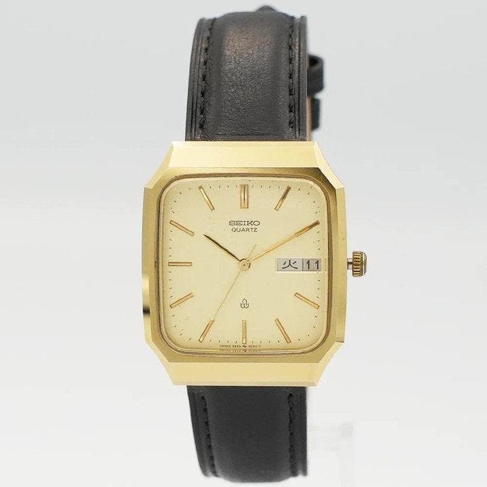 Seiko - Seiko Vintage - Sans prix de réserve - 5933-5080 -, Handtassen en Accessoires, Horloges | Antiek