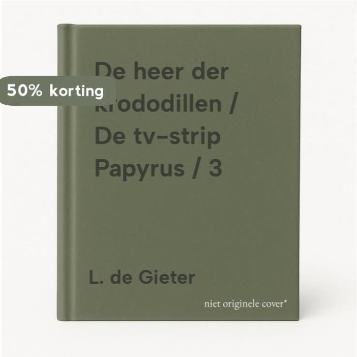 De heer der krododillen / De tv-strip Papyrus / 3, Boeken, Stripverhalen, Gelezen, Verzenden