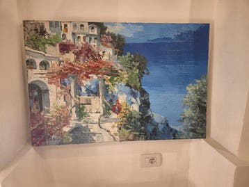 Antonio Di Viccaro (1935) - La terrazza, Antiek en Kunst, Kunst | Schilderijen | Klassiek