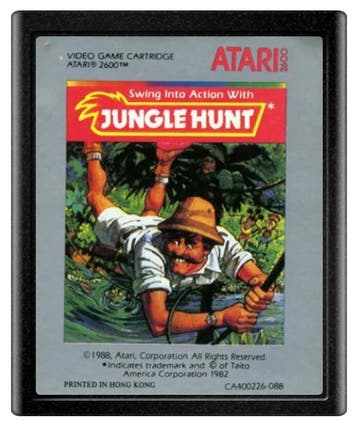 Jungle Hunt (Cart + Manual), Verzenden