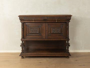 Buffetkast - Eik - Franse buffet