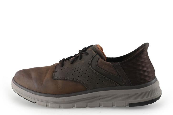 Skechers Sneakers in maat 42 Bruin, Kleding | Heren, Schoenen, Bruin, Zo goed als nieuw, Sneakers, Verzenden