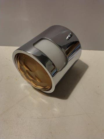 Veca - Lampe - optique - Acier, Verre, Chromé(e)