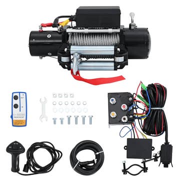 vidaXL Elektrische lier 12 V 5909 kg, Doe-het-zelf en Bouw, Verzenden, Nieuw
