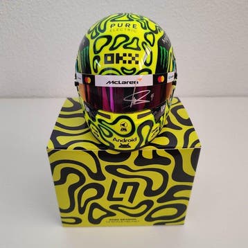 Mclaren - Lando Norris - 2025 - Casque à l’échelle 1/2, Verzamelen, Nieuw