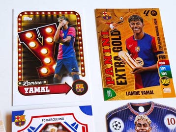 Lamine Yamal 5 Card + Billete Official 10 Euros Test Polymer, Nieuw