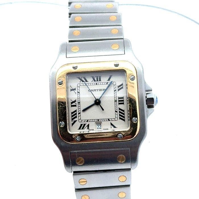 Cartier - Santos Galbée - Zonder minimumprijs - 187901 -, Bijoux, Sacs & Beauté, Montres | Hommes