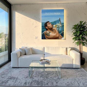 Naro Visual Art - Canvas [XL] - TUTTO PASSA - Diego Maradona