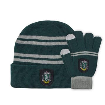 Harry Potter Slytherin Muts en Handschoenen (kinderen), Verzamelen, Ophalen of Verzenden, Nieuw