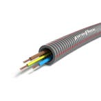 Preflex voorbedrade buis 16mm + VOB 3G2,5mm² rol 100m, Bricolage & Construction, Électricité & Câbles, Ophalen of Verzenden