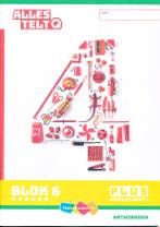 Alles Telt Q Antwoorden Werkschrift Plus blok 6 groep 4, Verzenden, Nieuw