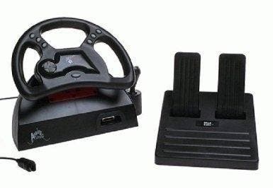 Nintendo 64 Madcatz Analogue Steering Wheel, Games en Spelcomputers, Spelcomputers | Nintendo 64, Zo goed als nieuw, Ophalen of Verzenden