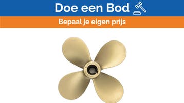 Bieden: Michigan Propellers 4-Blade Brass Propeller GL469 1, Ophalen of Verzenden, Nieuw