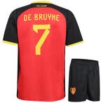 Kingdo De Bruyne Belgie Voetbaltenue Thuis - WK 2026 - Kind, Verzenden, Nieuw, Bal