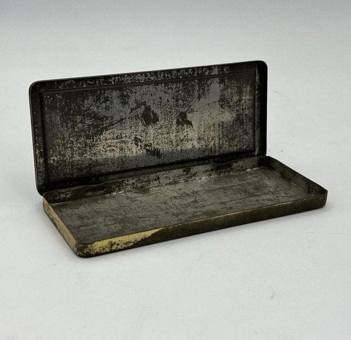 Doos - Engelse blik, Antiek en Kunst, Curiosa en Brocante